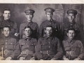 Pte Abel Churchill is the first soldier on far left in top row Photo courtesy of Fred Shaw and Audrey Drodge