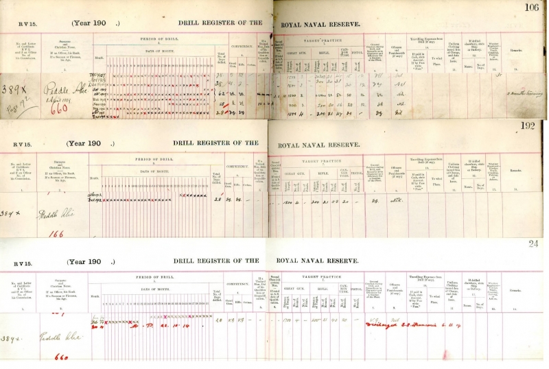 Alexander Peddle-drill register completed