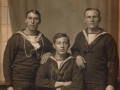 Archer Peddle in centre