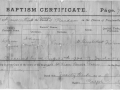 Baptism of William James Green, St. Jones Without.