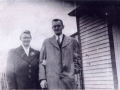 Bernard Shaw (1886-1962) and his wife, Katie (Hallern)  taken at  Merrymeeting Rd in 1945.