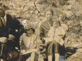 Edgar and Emma Spurrell with Mary Ann and Ninie