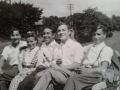 George Spurrell Emma nee Strowbridge Philpott Lewis Benson Harry Philpott a cousin of Max Philpott and finally Alex Strowbridge Taken in Toronto