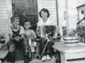 Ron Spurrell, Clifford Spurrell and Nellie Spurrell