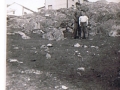 cyril strowbride with jim spurrells' house in background
