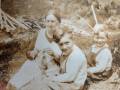 Hazel-Mary-Peddle-Drodge-with-her-grandsons-Cliff-and-William