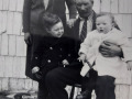 Hazel-Mary-Peddle-Drodge-with-husband-John-Thomas-Drodge-and-grandchildren-Cliff-and-William