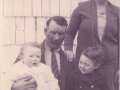 John Thomas Drodge (1897-1949) and  his wife, Hazel Mary Peddle (1883-1965) of Caplin Cove. Stewart (1904-1961)  band Annie of Caplin Cove. (photo by Emma Drodge)