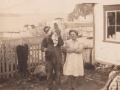 Thomas Whalen 1896-1963, daughter, Gertrude, and wife, Lillian (Smith) 1905- Caplin Cove