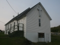 Entrance to St. Joseph's Catholic Church, Gooseberry Cove. (Photo by Lester Green)