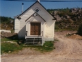 Front of the Old Victory  Pentecostal Church at Little Heart's Ease. (Photo donated by Edith  Norris)