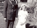 Daniel Shaw wearing War Veterans uniform and daughter Mary Louise 1938 Courtesy of Fred Shaw