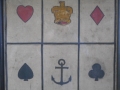 Ole Gambling Game used by Pte  Daniel Shaw during WW1. (Photo L Green)