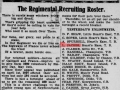 Regimental Recruitment Roster_Evening Telegram_May 10 1918