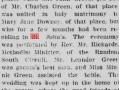 Wedding John Green and Mary Jane_Evening Telegram _1913-12-06