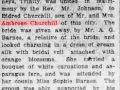 Wedding of Eldred Churchill_Evening Telegram_Sept 15, 1921_2