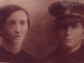 Esau Baker and his wife Sarah  Langer.  (photo credit Florence Seward, granddauhter of Pte Esau Baker)