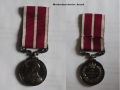 Metrious medal F and B
