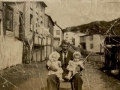 Gooseberry Cove circa 1948 with Dan Flynn and twins, Billy and Gerald Seward