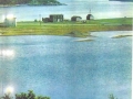 Left (sunlight) Hedley Drover and Beulah Whalen house and dark green house belonging to Joesph Peddle. (Photo Levi Churchill)
