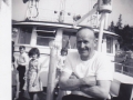 Captain Troak with Walter Critch and Daphne Price phot Melvina