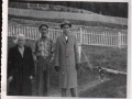 Elizabeth and Eloil Baker with Charlie Churchill, Hillview