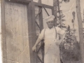 George Critch cooking in the lumber woods