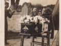 Will Miller'scasket in Scotland, Max Peddle by casket