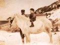 Scott with Max Smith and Max's father Jake, c1945
