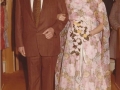 Hubert Green walking his  daughter-in-law down the isle, after the death of his son in 1966