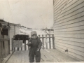 Island Cove Bob Smith with school and church_Annie Smith