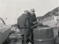 4. George Strong (facing Camera) and Jim Dodge