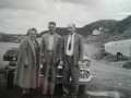 George Strong and Wes Price and his wife Anne nee Benson visiting from Boston