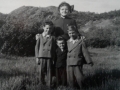 Jessie Ann Price with grandsons Oswald Wesley and Rodery Stringer