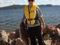 Fishing Derby childrens winner Gavin Lambert