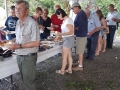 Serving sunday lunch