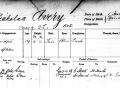 Nicholas Avery Ships Ledger