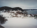 011 Point a Beach beyond church across water where for a short period people resided later years the site of annual 12 July celebrations photo donated William Baldwin