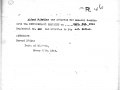 Confirmation of enlistment.  (Source-RNR Military Records, Provincial Archives, Nl.)