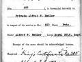 Document showing the King's  Certificate. (Source-RNR Military Records, Provincial Archives, Nl.)