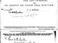 Telegram to his brother informing  him of his wound. (Source-RNR Military Records, Provincial Archives,  Nl.)