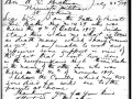 Letter from Caleb Baker to Hon.  A.E. Hickman, 1919. (Source-RNR Military Records, Provincial Archives,  Nl.)