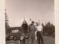 Mechanic (name unknown) and John Butt in white hat SWA Road
