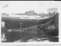 Eldon John Russell owned by Moses Martin under repairs on the point. (photo_ Olive Green's collection