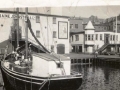 Ivy B. Melvin, owned and built by Willam Henry Dodge Little Harbour,moored at Baine Johnson wharf at St. John's. (Photo donated by Winston Dodge)