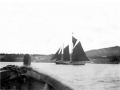Schooner W.J. Ellison under full sail