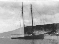 schooner A. Davis anchored at Long Beach