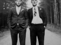 Alex Peddle and Eliab Smith  in England during WW2