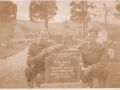 At the grave of William Miller, Max Peddle &