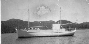 Daisy Walter Shaws boat Daisy which was used at the lodge